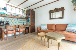 House boat studio with waterfront terrace, Amsterdam